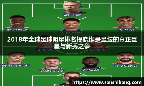 2018年全球足球明星排名揭晓谁是足坛的真正巨星与新秀之争